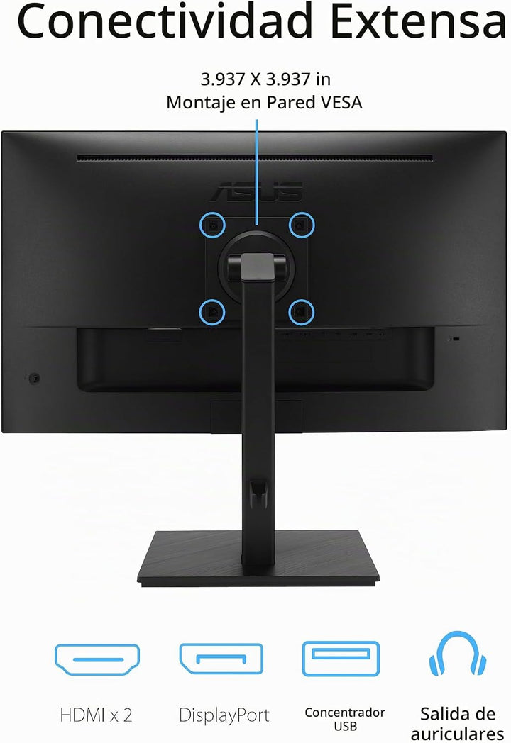 ASUS Monitor de negocios 4K de 27" (VA27UQSB) - UHD (3840 x 216...