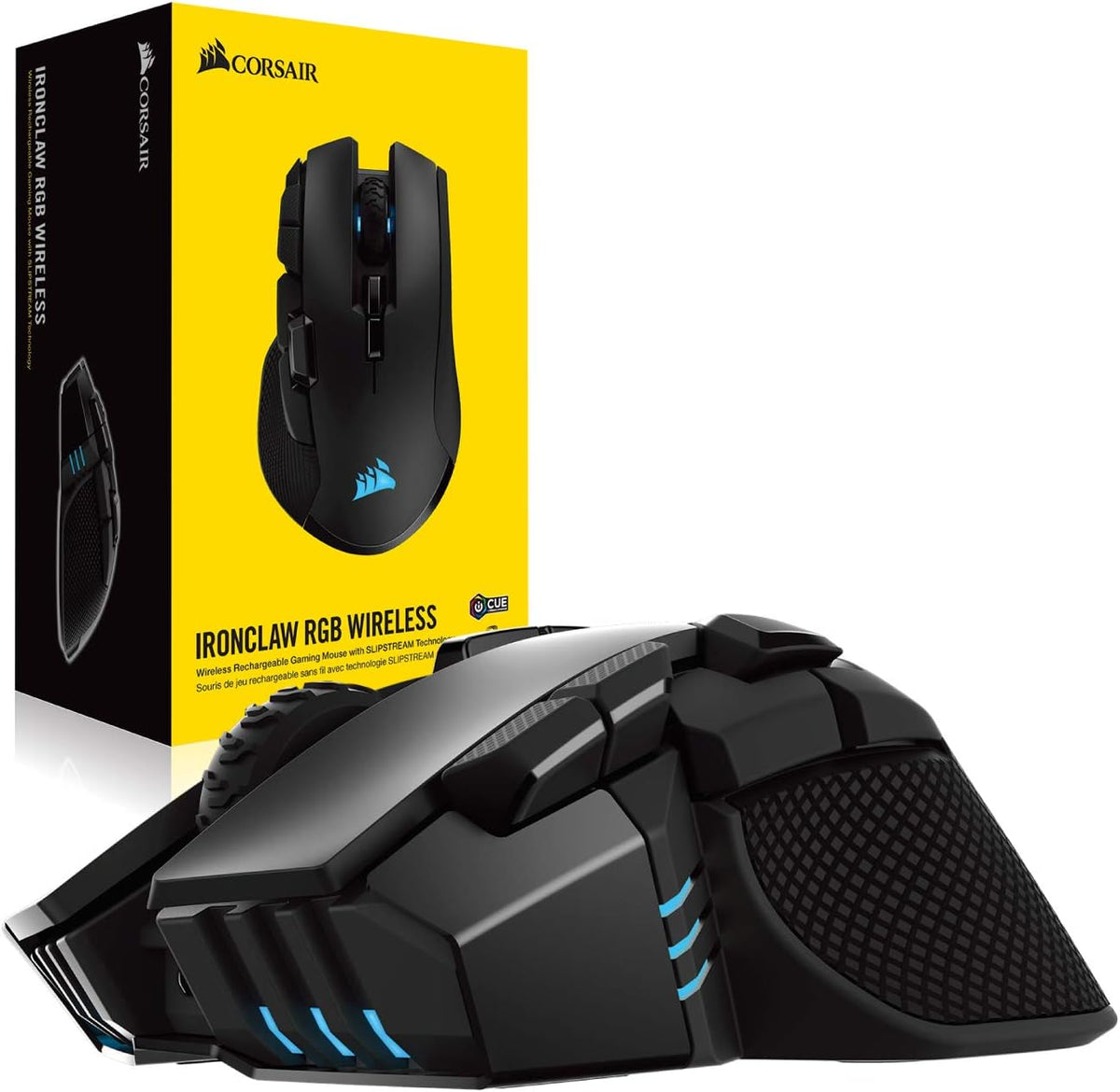 Corsair IRONCLAW RGB mouse inalámbrico FPS\/MOBA para juegos \u2013...