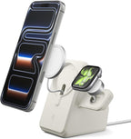Spigen para MagSafe (25W), funda con soporte para cargador de Apple Watch