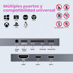 kksmart Monitor portátil de 15.6 pulgadas 1080P FHD 86% sRGB 60Hz,...