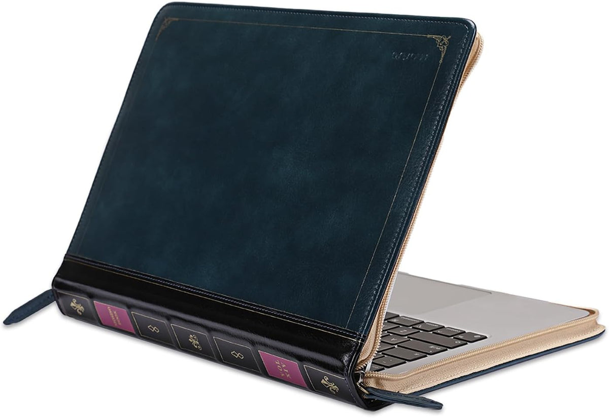 MOSISO - Funda para laptop, piel sintética, estilo vintage, para po...