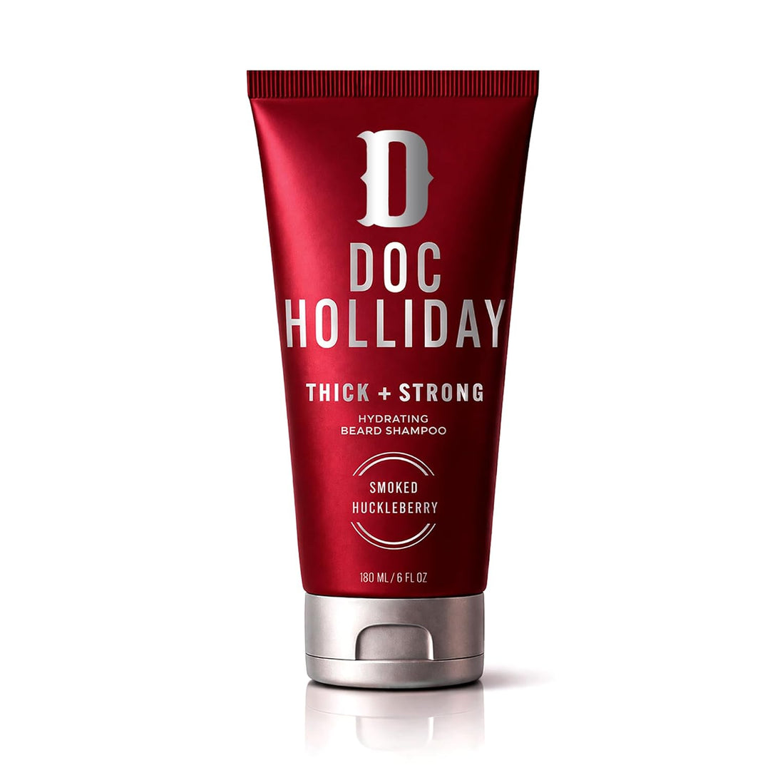 DOC HOLLIDAY Champú hidratante para barba grueso y fuerte \u2013 Ar...