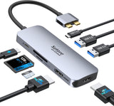 Estación de acoplamiento Selore para MacBook Pro Air, Hub USB C par...