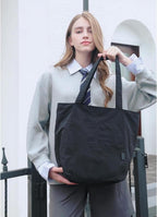 Bolso de mano para mujer, unisex, ligero, de nailon, bolsos y bolsos, grande, informal, para viajes, gimnasio