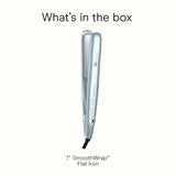 INFINITI PRO Conair SmoothWrap - Plancha plana de doble ion de 1 pu...