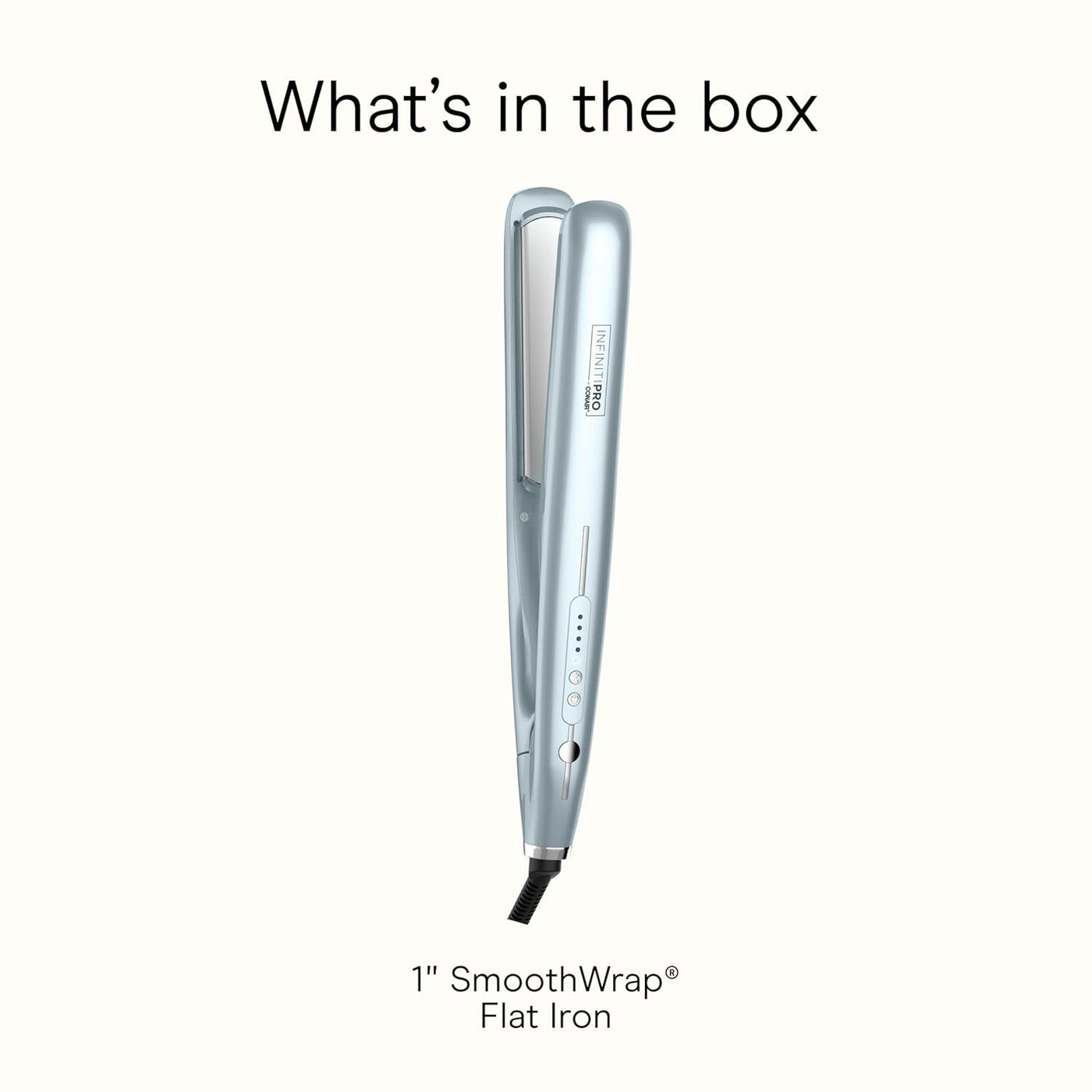 INFINITI PRO Conair SmoothWrap - Plancha plana de doble ion de 1 pu...
