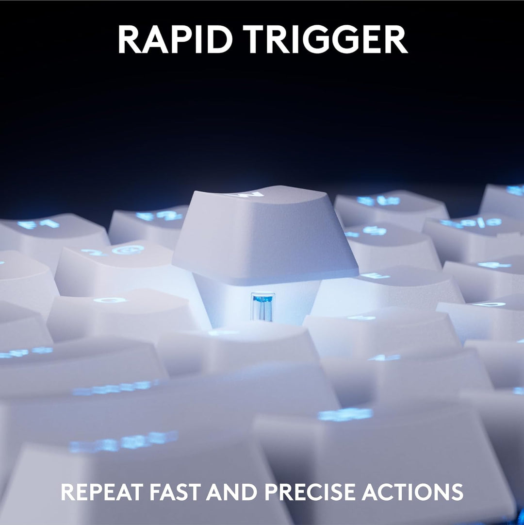 Logitech G PRO X TKL Rapid (Tenkeyless): interruptores analógicos m...