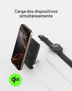 Belkin Banco de energía MagSafe Qi2 de 5000mAh 15W con soporte