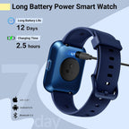 Reloj inteligente para mujeres/hombres, compatible con Android y iPhone, reloj de seguimiento de actividad física de 1.8 pulgadas con Alexa, alertas de llamadas y notificaciones, monitor de frecuencia
