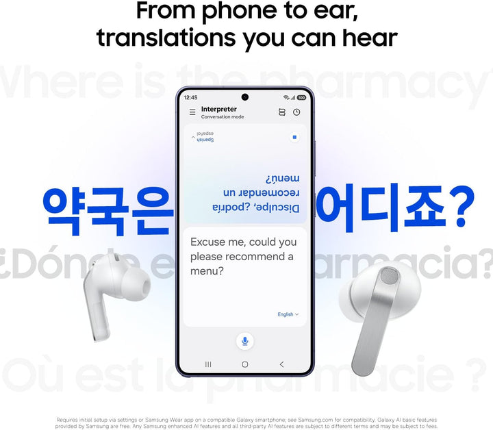 Samsung Galaxy Buds 4 Pro (2026) AI True Auriculares inalámbricos B...