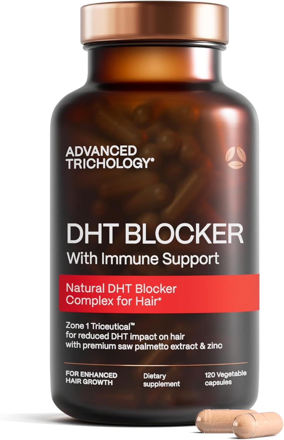 DHT Blocker - Suplemento para el crecimiento del cabello para adelg...