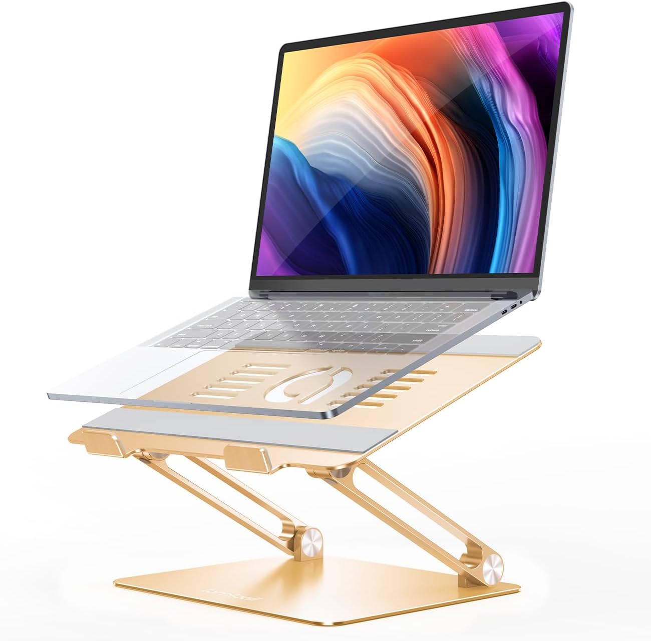 Lamicall - Soporte ajustable para laptop, portátil, soporte elevado...