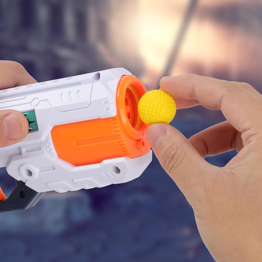 POKONBOY Paquete de Repuesto de 300 Balas Rival Pelotas de Espuma Compatibles con Nerf Rival Amarillas con Bolsa de Almacenamiento
