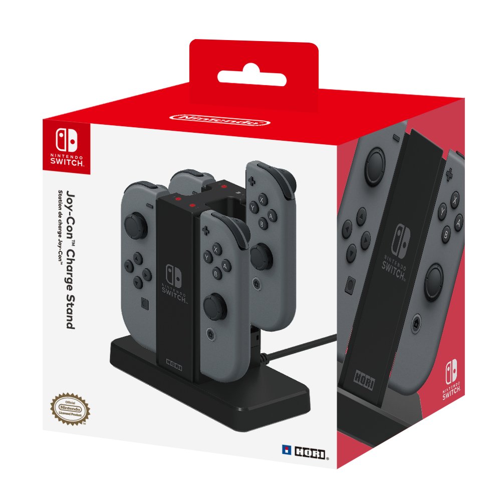 HORI Soporte de carga Joy-Con para Nintendo Switch de HORI con licencia oficial de Nintendo