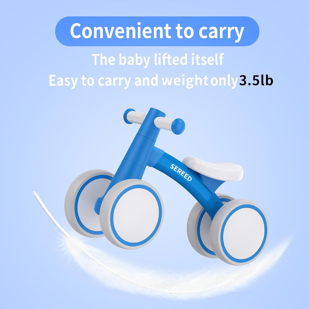 SEREED - Bicicleta de equilibrio para bebés de 1 año, niños