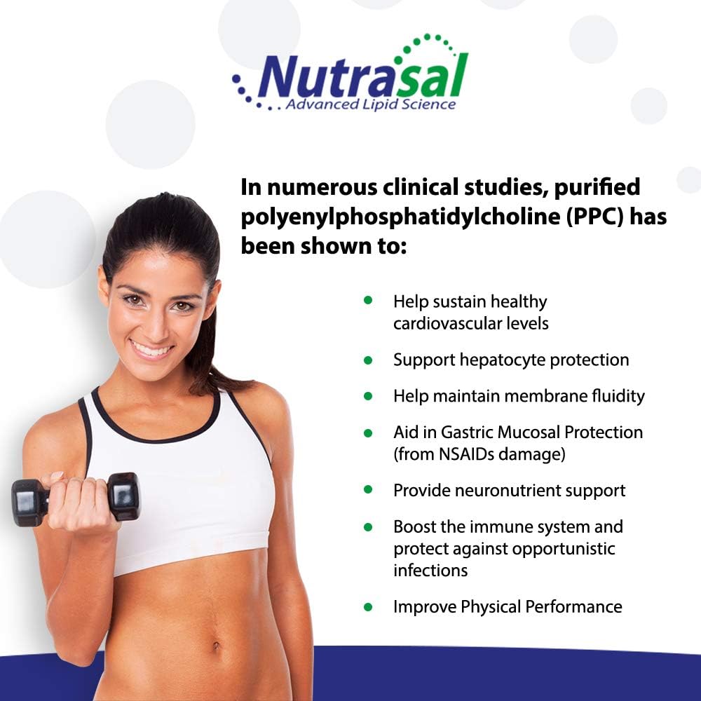 Nutrasal PhosChol PPC Polienil FosfatidilColina Suplemento