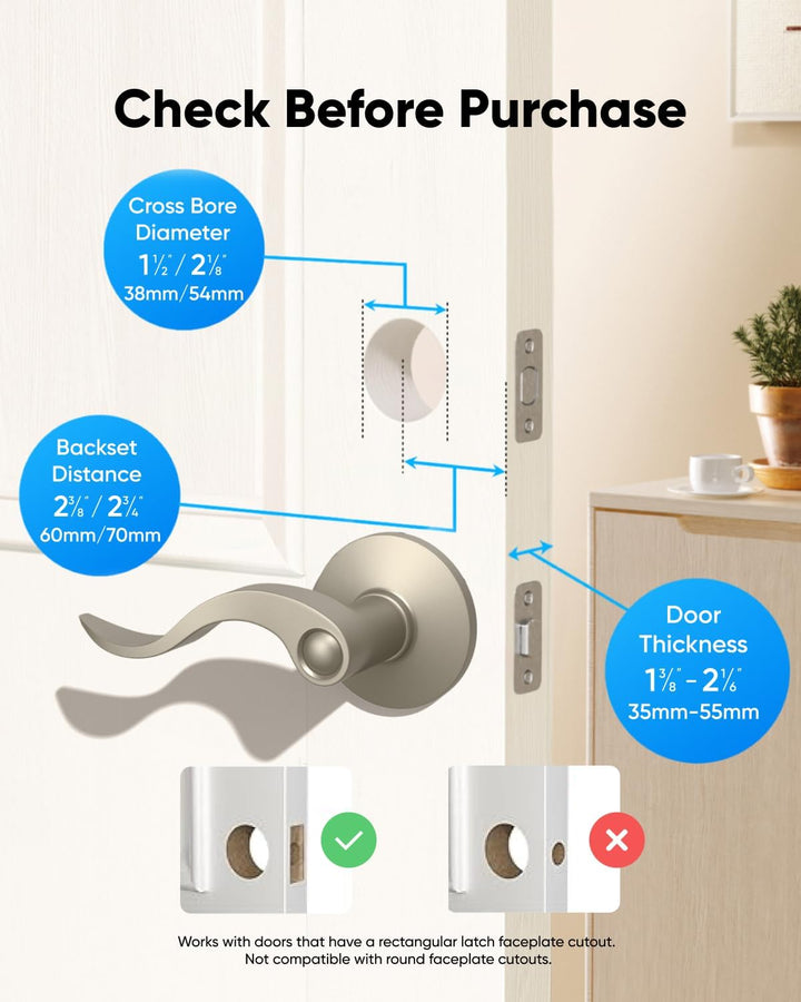 eufy Security Smart Lock C30, cerradura de puerta de entrada sin ll...