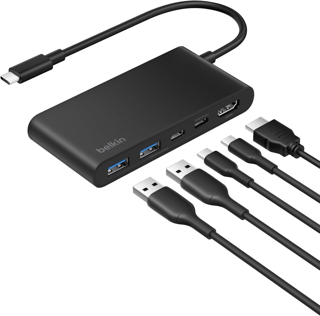 Belkin Concentrador USB C concentrador de 5 puertos con