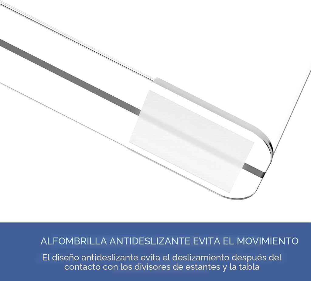 HBlife Paquete de 6 organizadores de armario y almacenamiento, separadores de estantes transparentes, organizador vertical de bolso para armario, perfecto para suéter, camisas, bolsos en el dormitorio