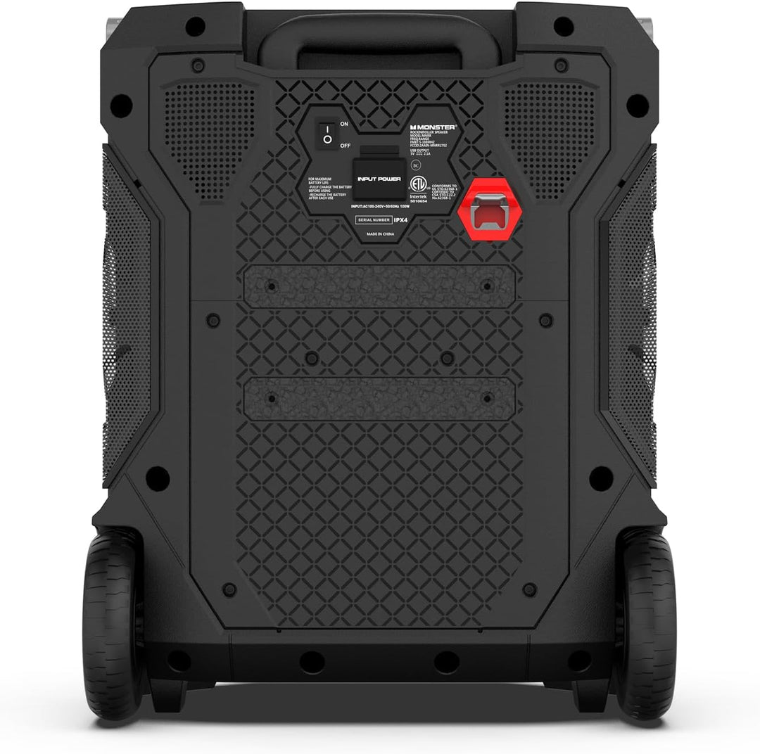 Monster Rockin' Roller 360 - Altavoz Bluetooth portátil para in...