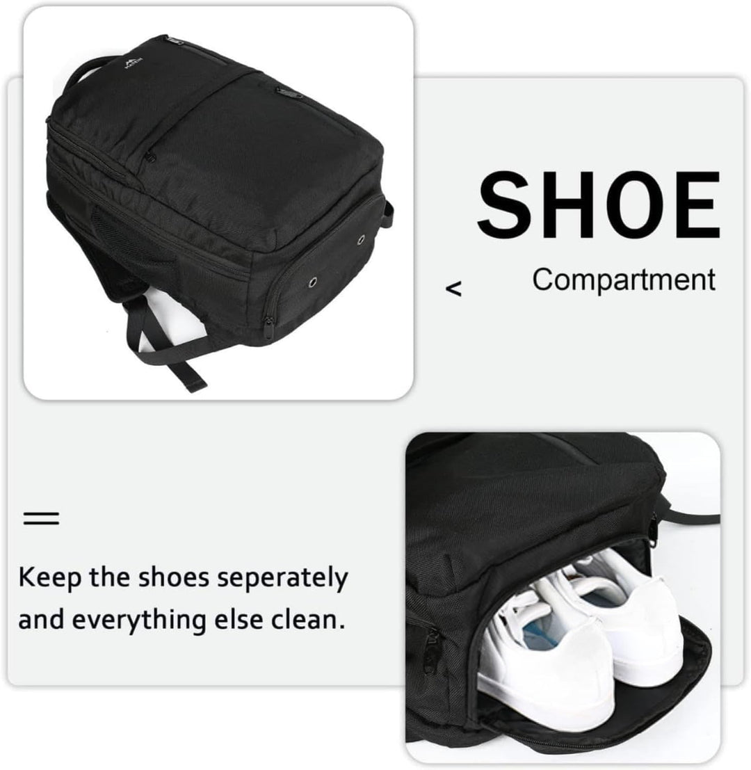 MATEIN - Mochila extra grande de 45L para viajes con laptop, mochil...