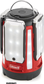 Lámpara Coleman Linterna LED multipanel: paneles de luz magnéticos recargables resistentes al agua linterna incorporada Puerto de carga USB; Excelente para camping, caza, emergencias, etc