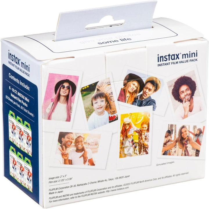 Fujifilm Paquete de película instantánea Instax Mini Value Pack (12...