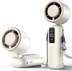 Guirngou Ventilador Turbo Portátil de Mano, Viento de 1-100 Velocid...