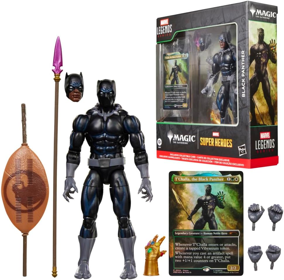 Marvel Legends Series Magic: Gathering negro Panther (exclusivo de