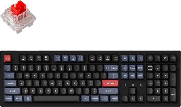 Keychron K10 Pro Teclado Mecánico Inalámbrico Personalizable, Tamañ...