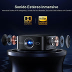 Proyector inteligente Google TV con licencia oficial 1500 ANSI, HAP...