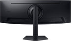 Samsung 49\u201D Monitor de Computadora Ultraancho Curvo Dual QHD p...