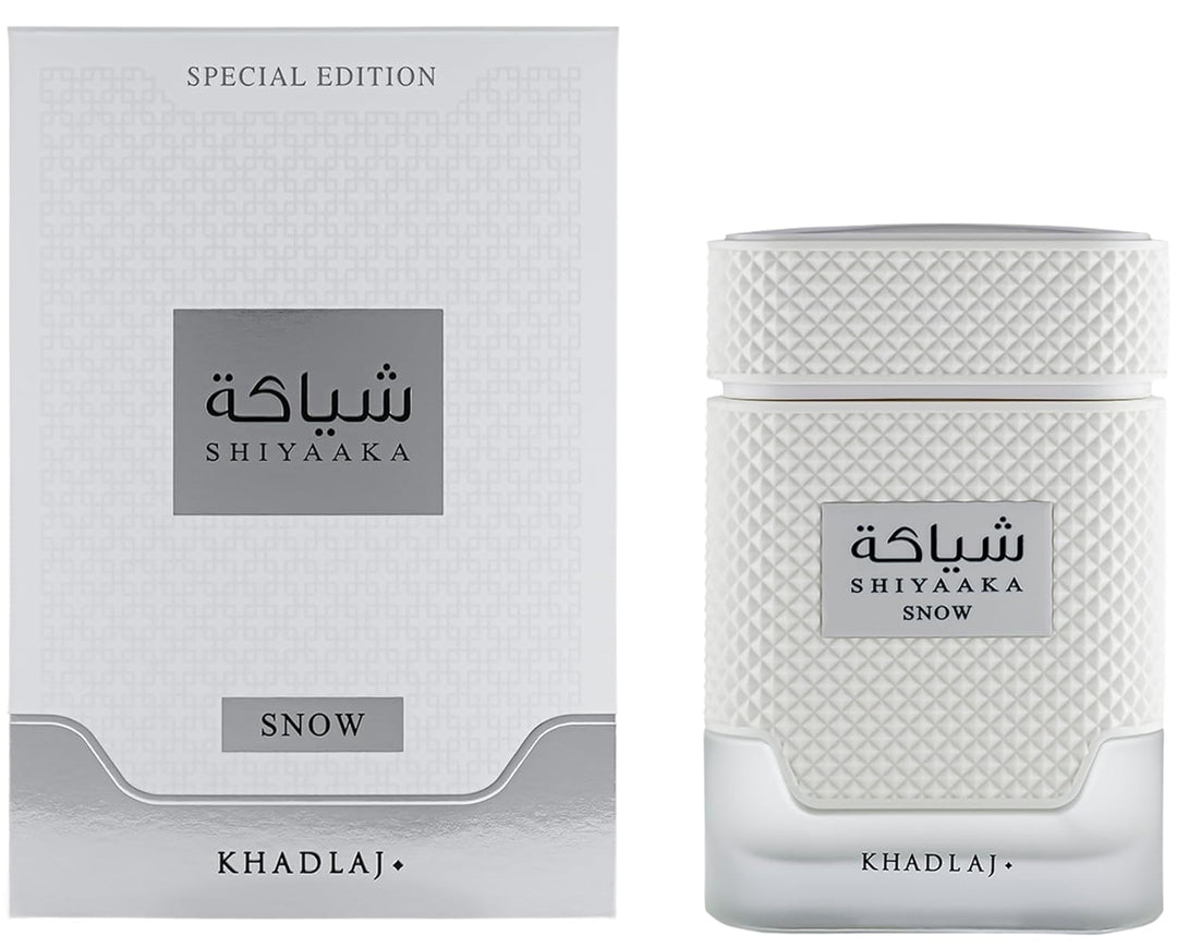 Khadlaj Shiyaaka Snow \u2013 Cítrico, Amaderado, Especiado, Aromáti...