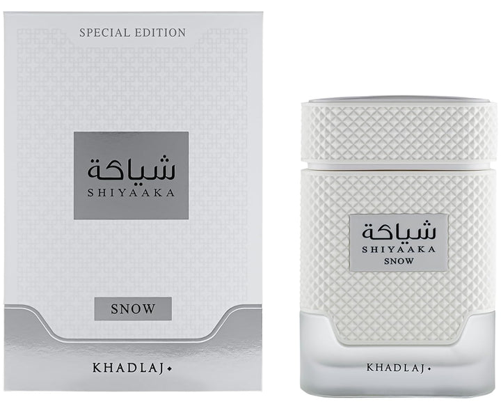 Khadlaj Shiyaaka Snow \u2013 Cítrico, Amaderado, Especiado, Aromáti...