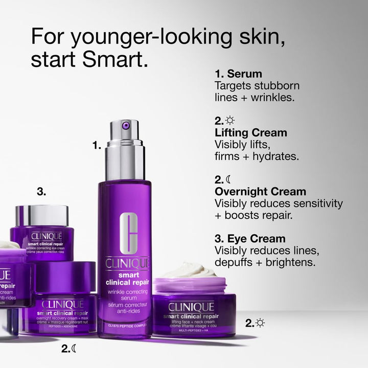 Clinique Smart Clinical Repair - Crema facial antienvejecimiento pa...