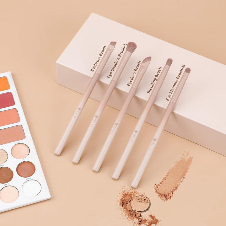 DUcare Juego de 14 brochas de maquillaje para regalo, 12 brochas de...