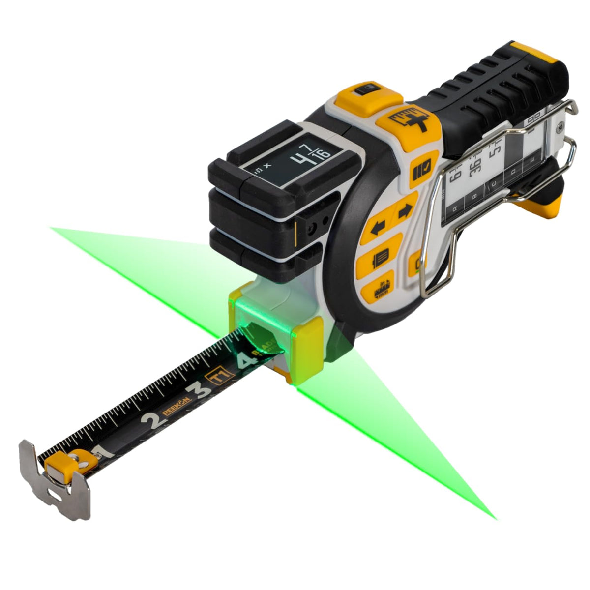 REEKON Cinta métrica digital Tomahawk T1 de 25 pies para el sitio de