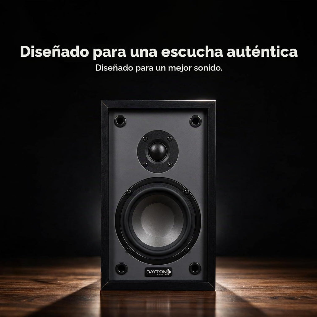 Dayton Audio Classic B40A - Par de altavoces con Bluetooth con Bluetooth