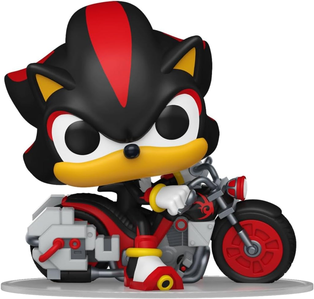 Funko Pop! Rides: Sonic the Hedgehog - Shadow on Dark Rider - Modern Sonic - Figura de vinilo coleccionable - Idea de regalo - Producto oficial - Juguetes para niños y adultos - Fans de videojuegos