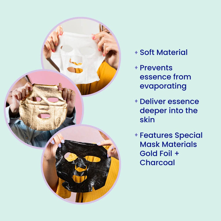 FACETORY K Beauty - Mascarilla facial para el cuidado de la piel, l...