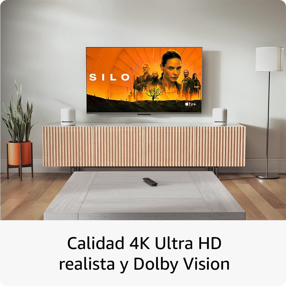 Amazon Fire TV Stick 4K Max, compatible con Wi-Fi 6E, 16Gb Almacenamiento