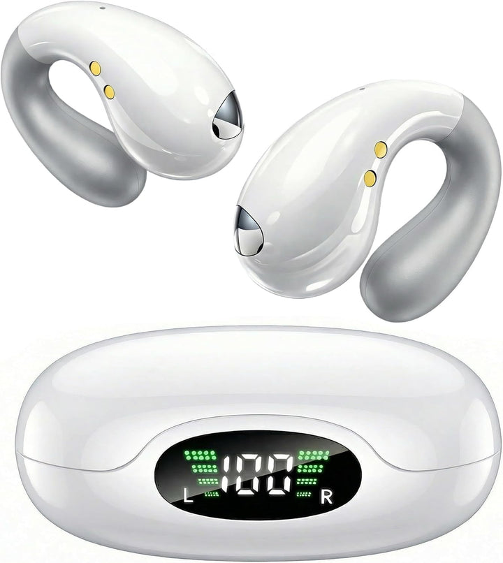 Boytond Auriculares ultra abiertos: cómodos auriculares de conducci...