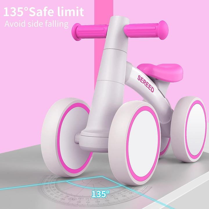 SEREED - Bicicleta de equilibrio para bebés de 1 año, niños y niñas...