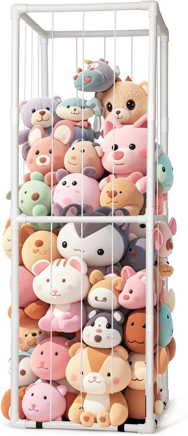 EULXSUD Almacenamiento de Zoológico de Animales de Peluche - Organi...