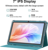 Tablet Android 14 de 7 pulgadas, pantalla táctil HD IPS de 7 pulgad...
