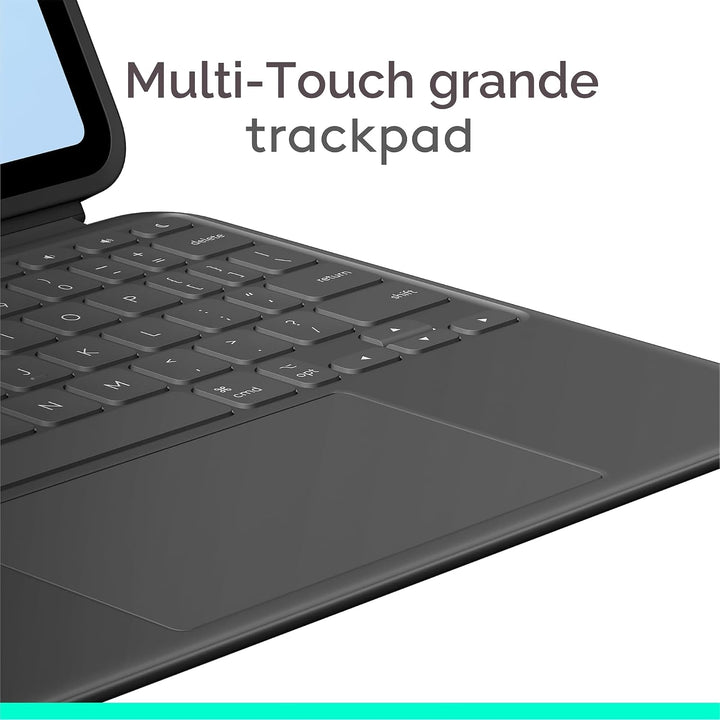 Logitech Combo Touch - Funda con teclado retroiluminado desmontable...