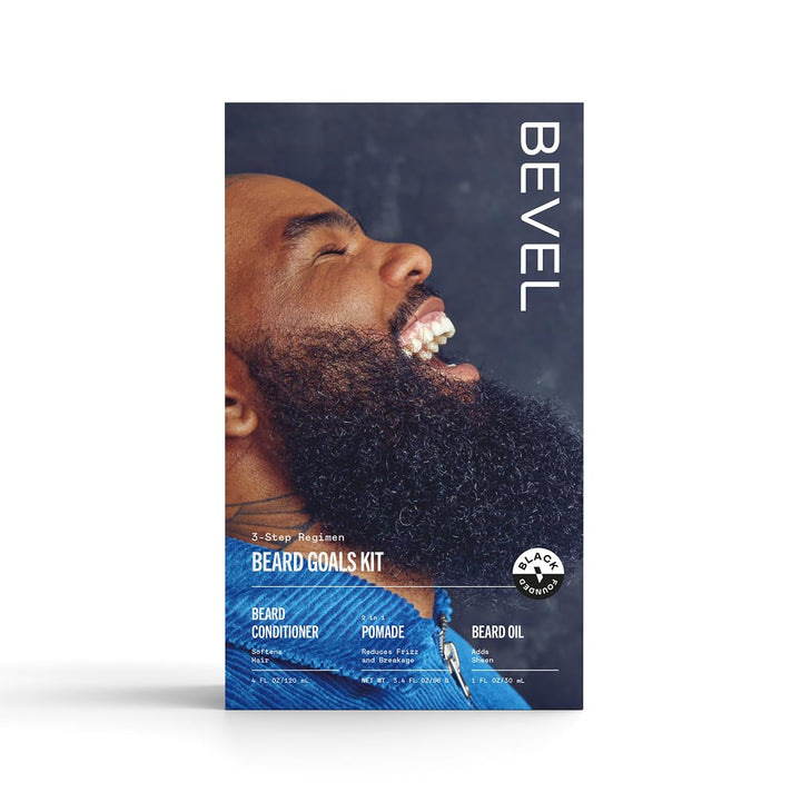 Kit de aseo de barba para hombres de Bevel - Incluye acondicionador...