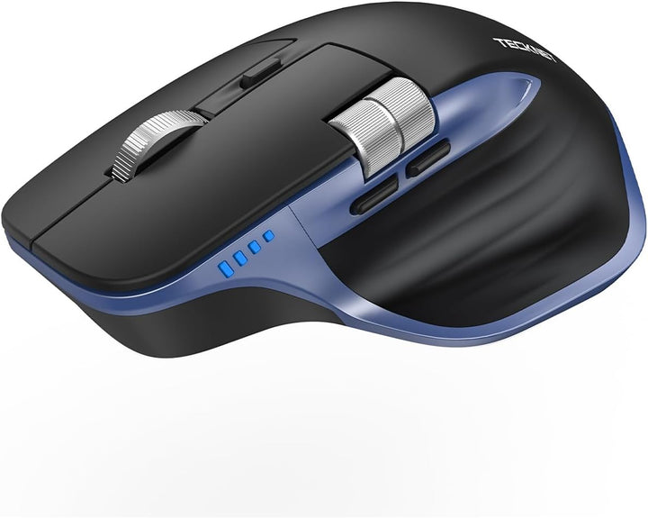 TECKNET Ratón inalámbrico, ratón Bluetooth (BT5.3\/5.0 y 2.4G) Rató...