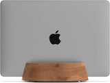 HumanCentric Soporte vertical para laptop en madera de nogal negro,...