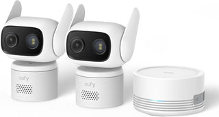 eufy Security Cámara para interiores y exteriores C31, paquete de 2...